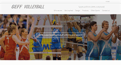 Desktop Screenshot of geffvolleyball.com